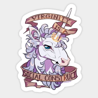 Feminist Unicorn Sticker